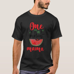 Camiseta Uma Em Uma Matriz Melon Mama Watermelon Summer Fam