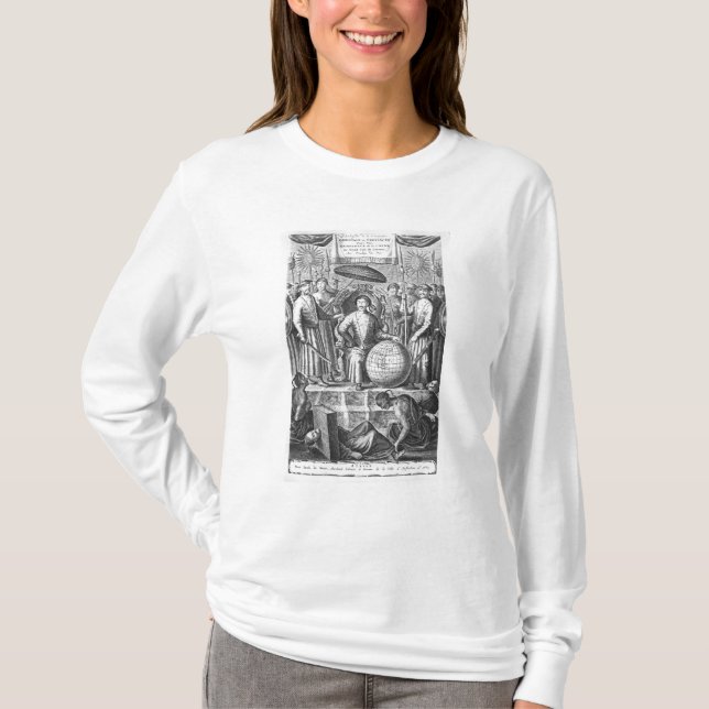 Camiseta Uma embaixada do Leste-India (Frente)