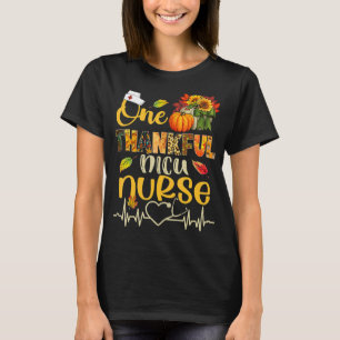 Camiseta Uma enfermeira da UTI neonatal grata Abóbora Estet