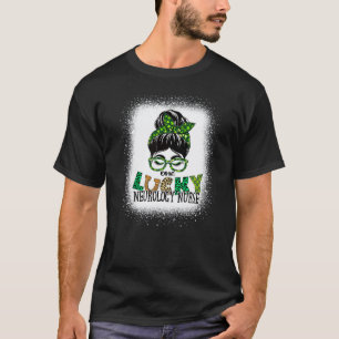 Camiseta Uma Enfermeira de Neurologia Sortuda Coque Desgren