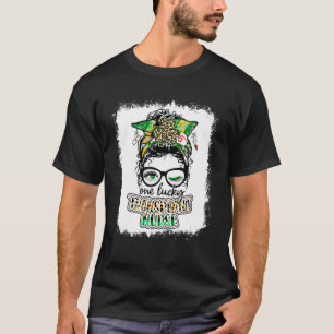Camiseta Uma Enfermeira De Transplante Sortudo Uma Enfermei