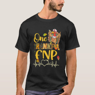 Camiseta Uma Enfermeira Fnp Agradável Turquia Stethoscope T