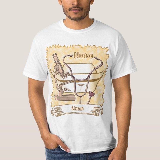 Camiseta Uma enfermeira muito legal (Frente)