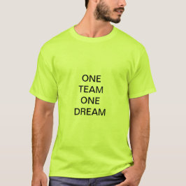 CAMISETA UMA EQUIPE UM SONHO