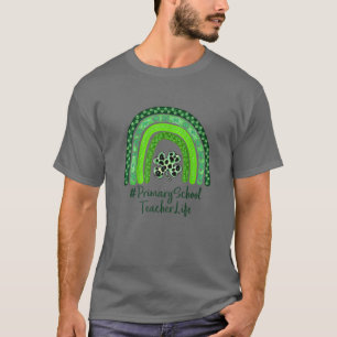 Camiseta Uma Escola Primária De Dia de São Patrício De P