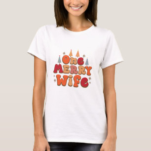 Camiseta Uma Esposa Alegre - Natal