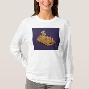 Camiseta Uma estatueta votiva de Muisca que descreve