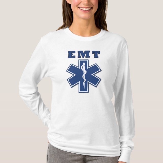 Camiseta Uma estrela de EMT da vida (Frente)