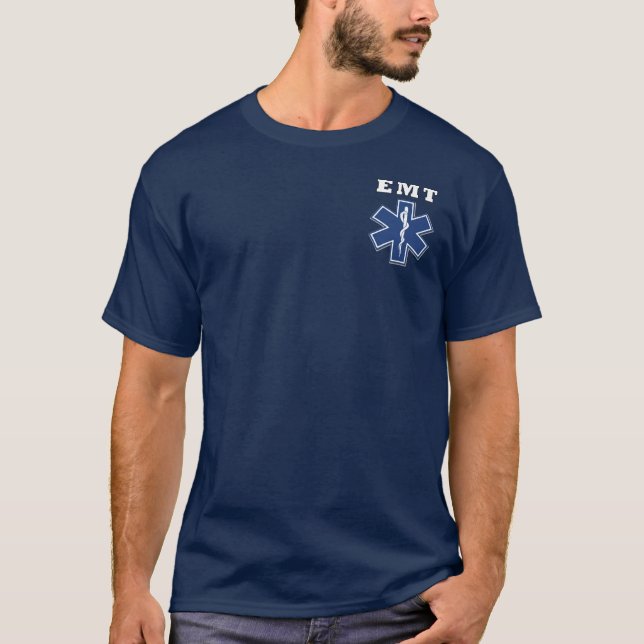 Camiseta Uma estrela de EMT da vida (Frente)