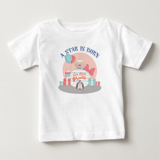 Camiseta Uma estrela é nascer (Frente)