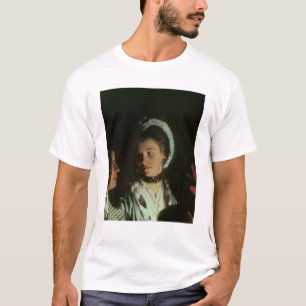 Camiseta Uma experiência em um pássaro na bomba de ar, 17
