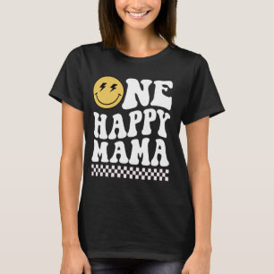 Camiseta Uma família de primeiros aniversarios Feliz