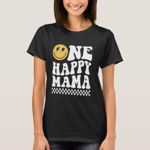 Camiseta Uma família de primeiros aniversarios Feliz
