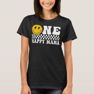 Camiseta Uma família de primeiros aniversarios Feliz