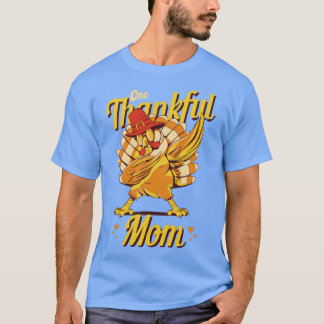 Camiseta Uma Família Feliz Mãe Turquia Que Corresponde Engr