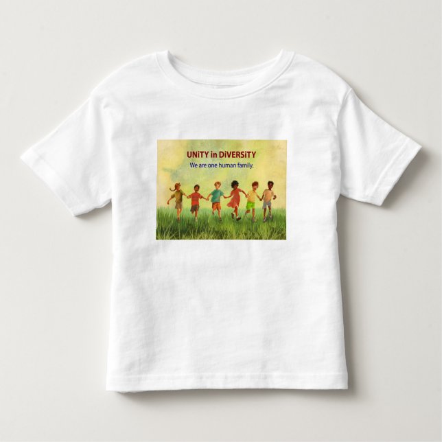 Camiseta Uma família humana (Frente)