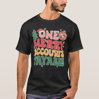 Camiseta Uma Feliz Contas a Pagar Cotações de Natal Engraça