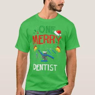 Camiseta Uma Feliz Dentista Dental Doutor Ugly Christmas Sw