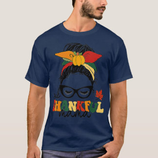 Camiseta Uma Feliz Mãe Engraçada Mensagem Chega outono Do Q