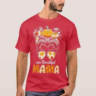 Camiseta Uma Feliz Mãe Engraçada Mensagem Chega outono Do Q