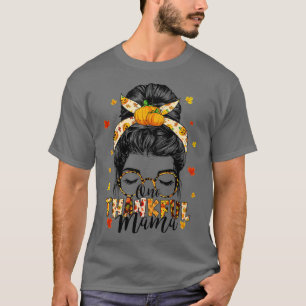 Camiseta Uma Feliz Mãe Engraçada Mensagem Chega outono Do Q