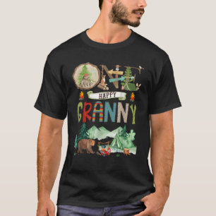 Camiseta Uma Feliz Vovó Campeã Urso De 1º Aniversário De Ac