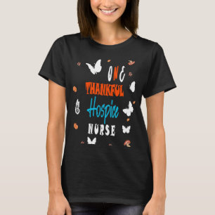 Camiseta Uma Fenda de Enfermeira HOSPICE Agradecida