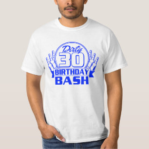 Camiseta Uma festança suja de 30 aniversários