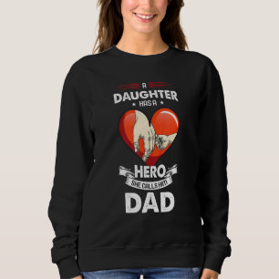 Camiseta Uma Filha Tem Herói Ela Chama Sua Família Pai
