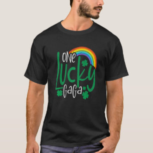 Camiseta Uma Gaga Sortuda Correspondente Shamrock L Dia de