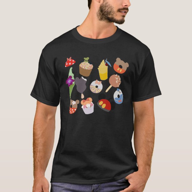 Camiseta Uma garota mágica de lanche (Frente)