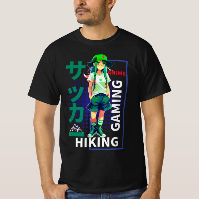 Camiseta Uma Garota que Ama Anime (Frente)