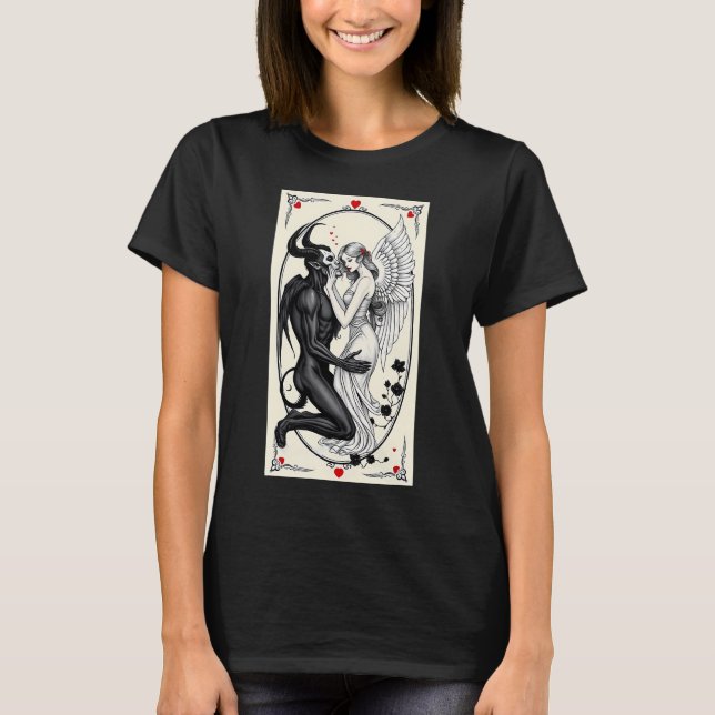 Camiseta Uma história de amor demoníaco 1 (Frente)