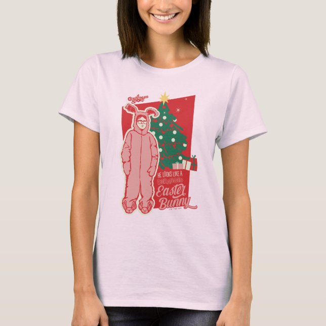 Camiseta Uma história de Natal | Coelhinho de Páscoa Derang (Frente)