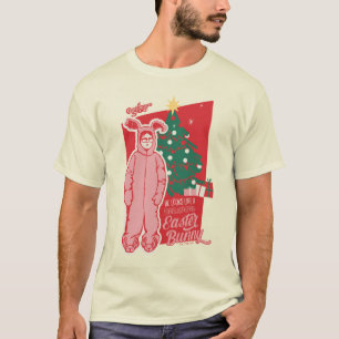 Camiseta Uma história de Natal Coelhinho de Páscoa Derang