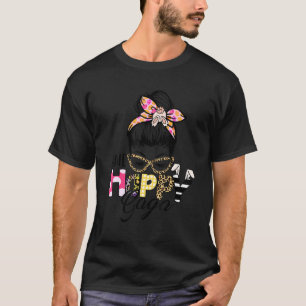 Camiseta Uma Hoppy Gaga Mama Bunny Gaga Bunny Páscoa Engraç