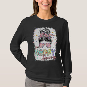 Camiseta Uma Hoppy Grammy Mensagem Bun Mãe Vida Coelhinha F