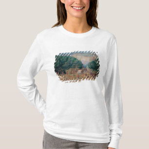 Camiseta Uma ideia do lugar molhando do "esforço"