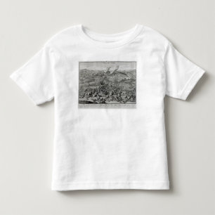 Camiseta Uma ideia e uma representação da batalha de