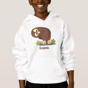 Camiseta Uma ilustração curiosa e engraçada de desenho anim