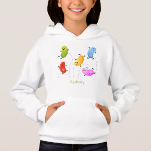 Camiseta Uma ilustração de cartoon de boas-vindas felizes