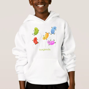 Camiseta Uma ilustração de cartoon de boas-vindas felizes
