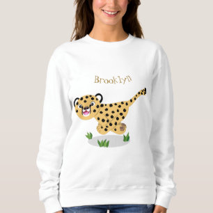 Camiseta Uma ilustração de desenho animado de um bebê bonit