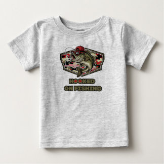 Camiseta Uma ilustração divertida e ousada de um baixo cool