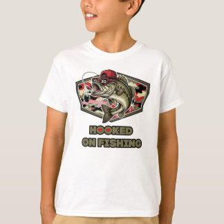 Camiseta Uma ilustração divertida e ousada de um robalo leg