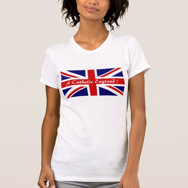 CAMISETA UMA INGLATERRA CATÓLICA! (Frente)