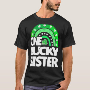Camiseta Uma Irmã Sortuda Raparigas Toddler Rua Irlandesa A