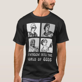 Camiseta Uma janela para o mundo dos mitos gregos de GODS