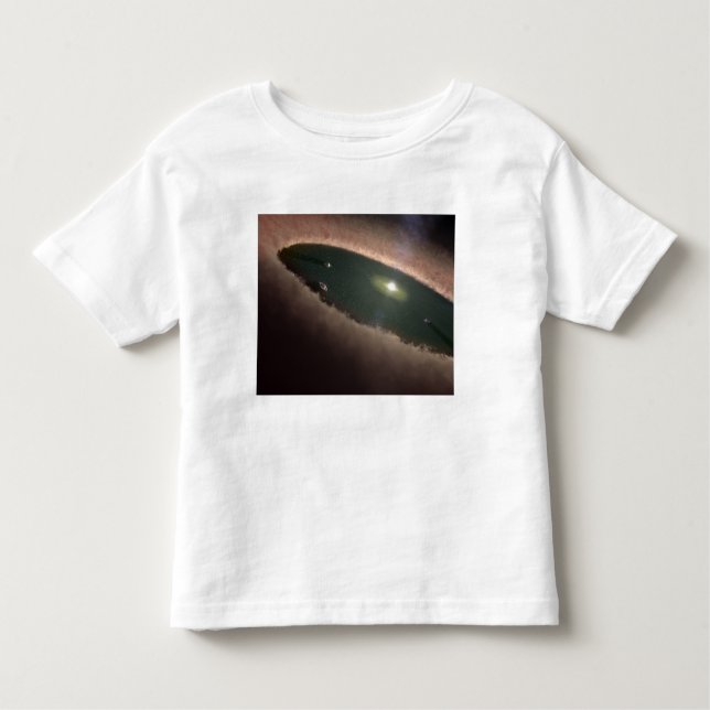 Camiseta Uma lacuna em um protoplanetário ou formando um pl (Frente)
