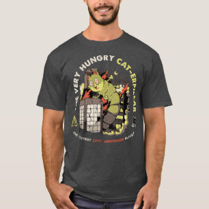 Camiseta Uma lagarta Gato muito faminta de Tobe Fonseca